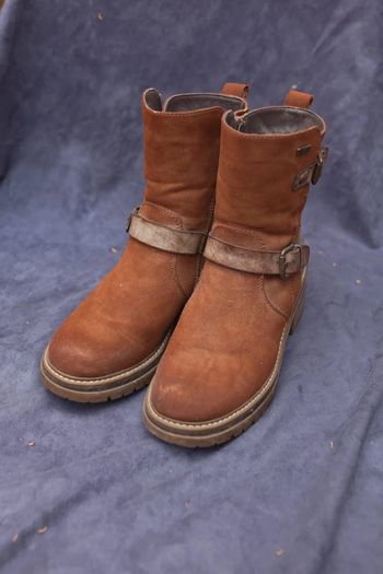 Bottines marrons fourrées RIEKER