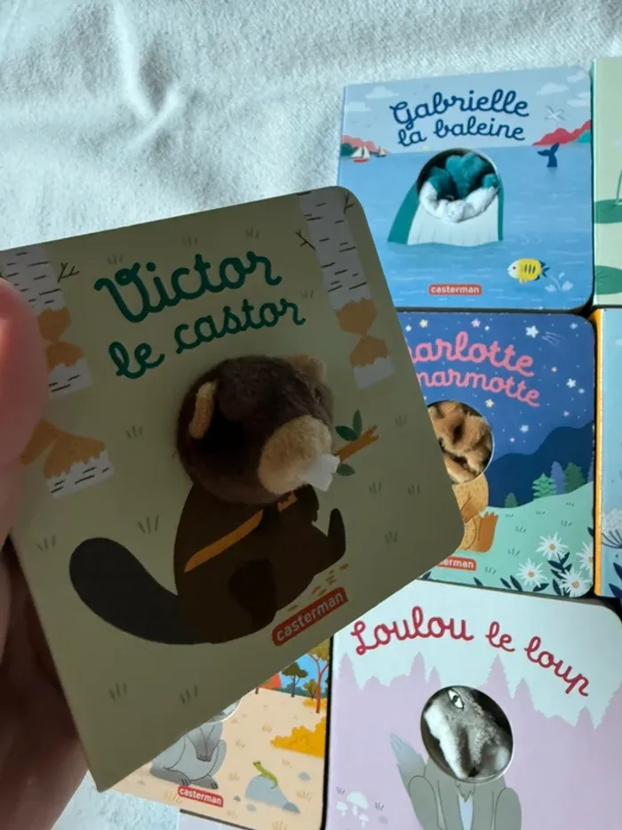 Lot de 11 livres marionnettes - photo numéro 2