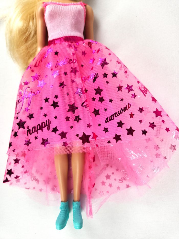 Poupée Barbie Princesse robe rose - Mattel 2015 - photo numéro 3