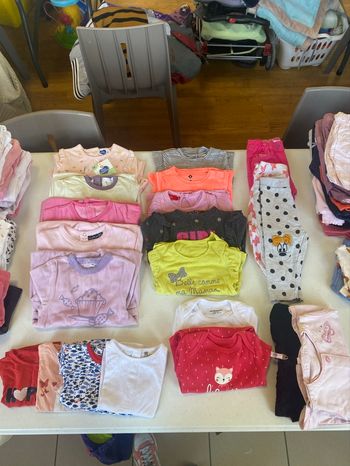 Lot de vêtement bébé fille