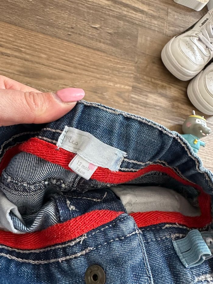 - Jeans Mes petits cailloux - 12 mois - Très bon état - photo numéro 3