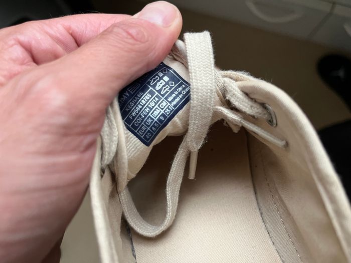Basket homme tommy Hilfiger marron 40 en très bon état - photo numéro 6