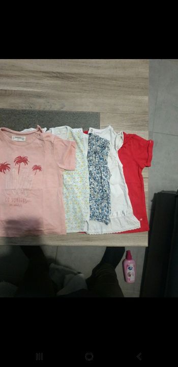 Lot manches courtes 18 mois
