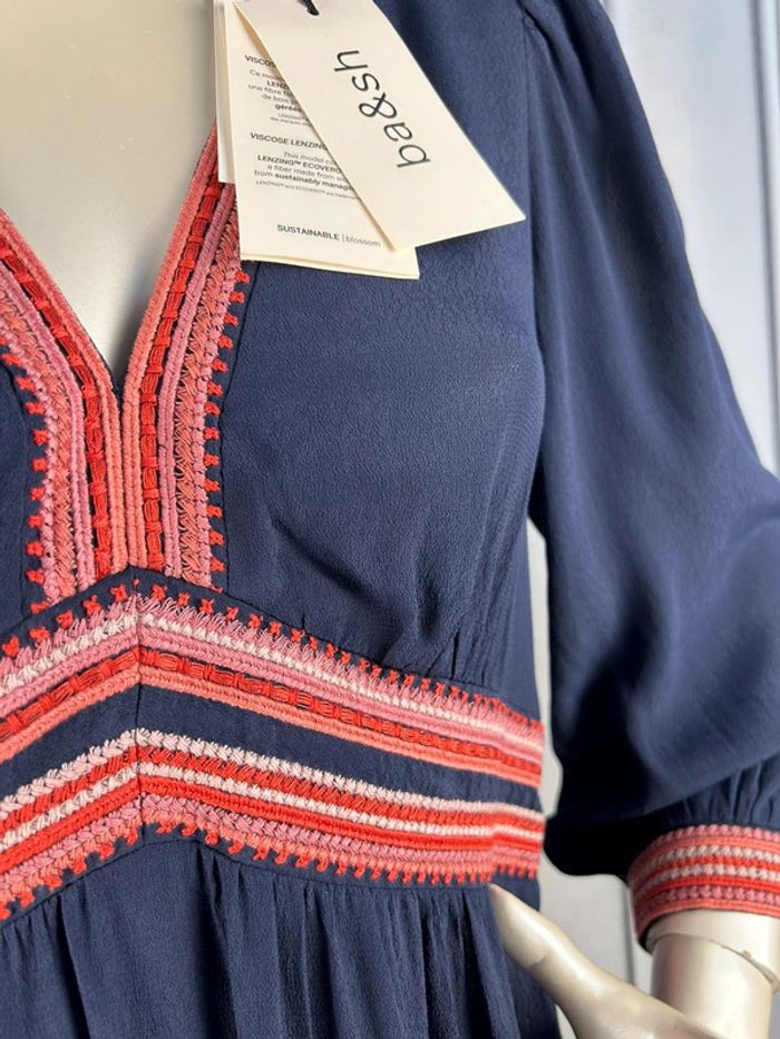 Robe longue Marine Ba&sh T1 / S neuve - photo numéro 3