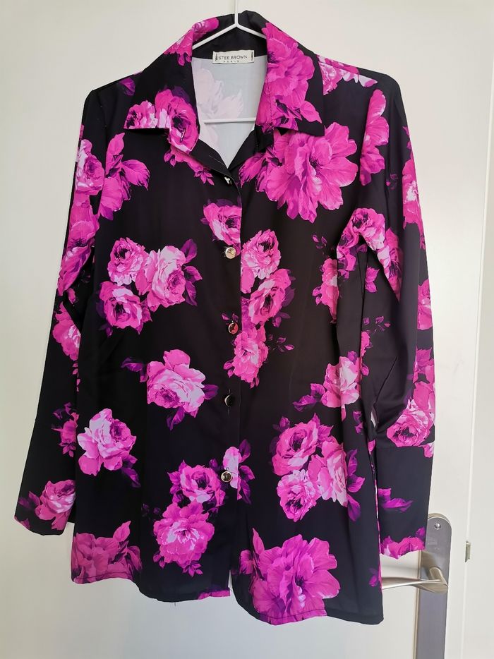 Chemise fleurie - estee brown - taille S