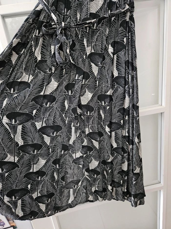 Robe longue ceinturée fleurie Monoprix - photo numéro 8