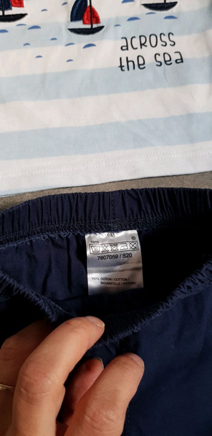 Ensemble bébé garçon taille 6 mois - photo numéro 4