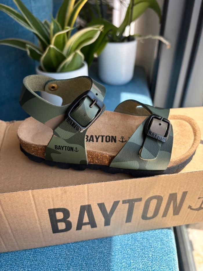 Sandales Bayton vert armée 27 - photo numéro 3