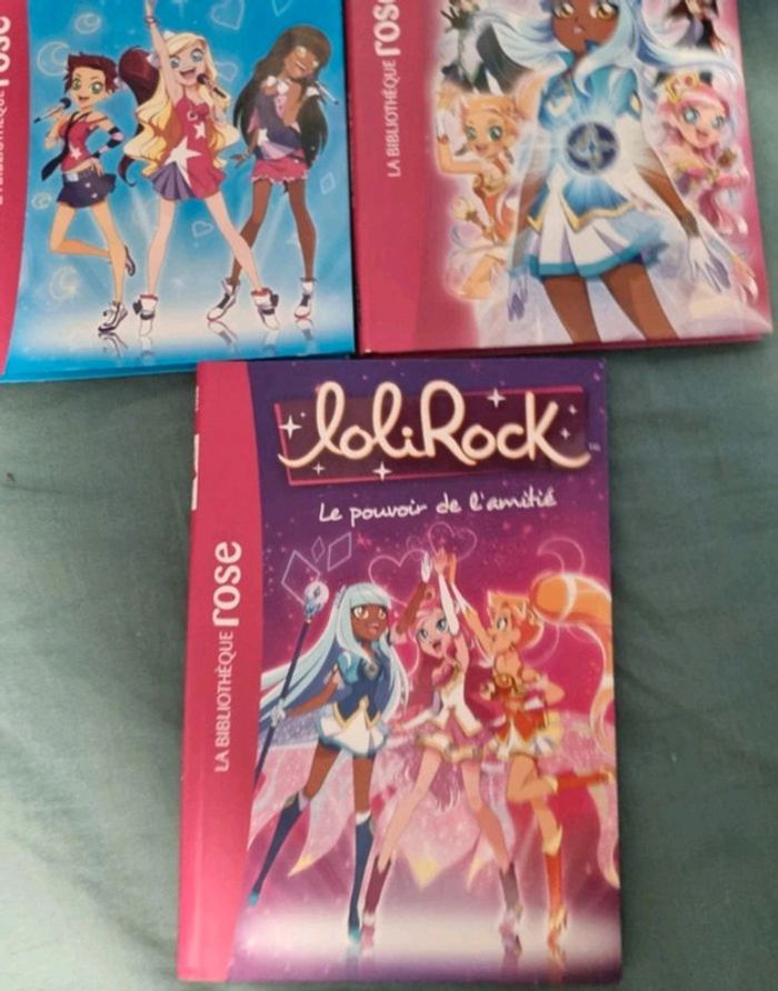 Lot livres lolirock bibliothèque rose - photo numéro 3