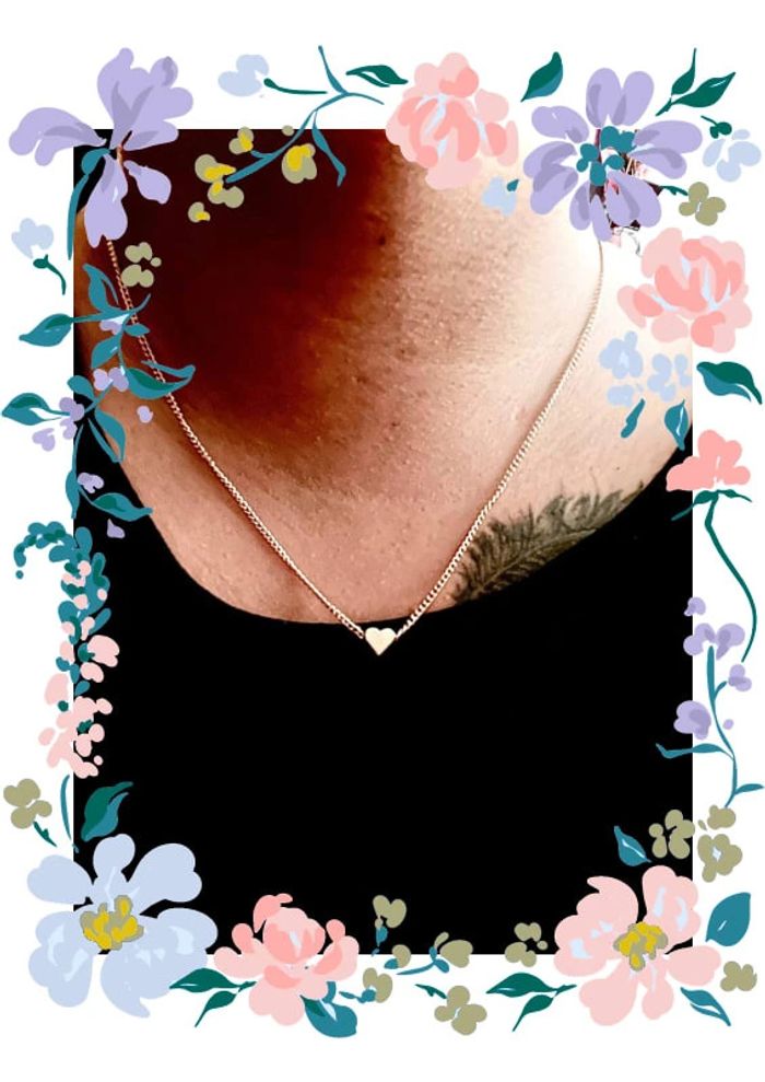 Collier cœur femme - photo numéro 2