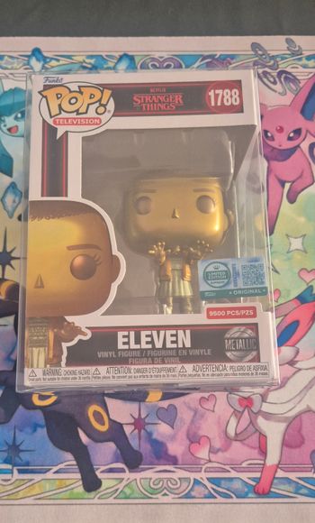 Funko Pop! Stranger Things [1788] - Eleven Gold (Metallic) (Limited Edition Supreme) (9.500 Pcs)