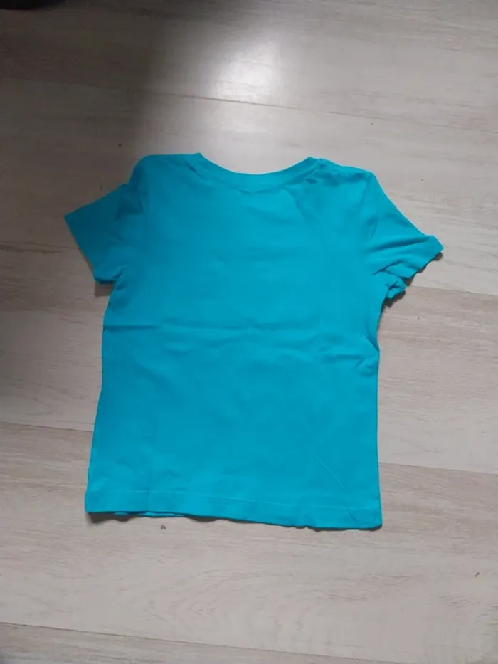 T-shirt turquoise - photo numéro 4