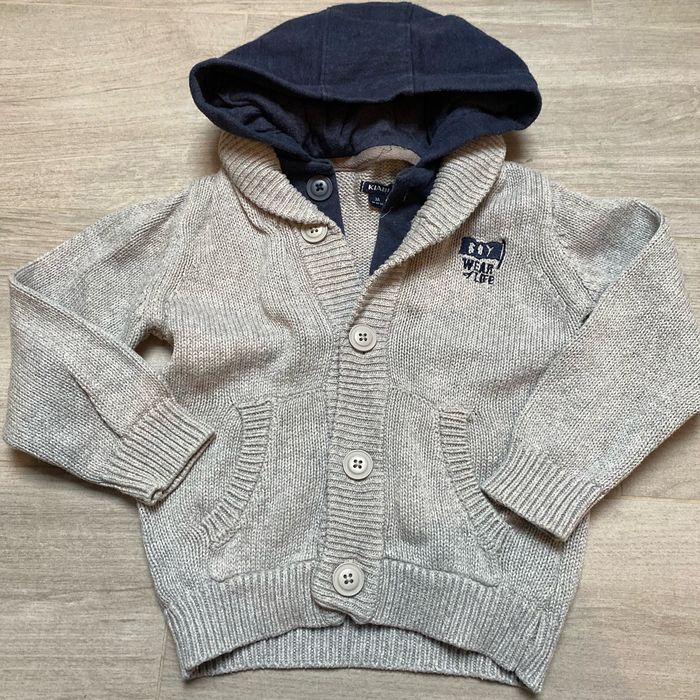 Gilet à capuche  garçon
