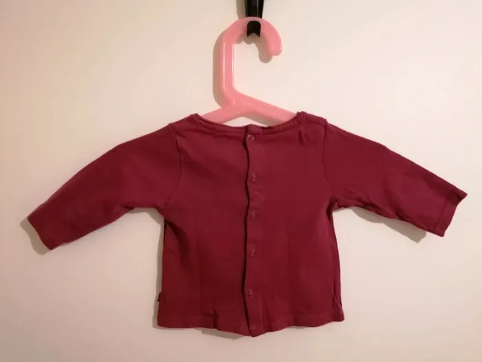 Lot tee-shirt 3 mois obaïbi et in extenso - photo numéro 3