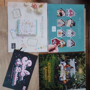Lot catalogue stampin up 2024/2025
Catalogue annuel
Mini catalogue sept dec 2024 et janvier avril 2025 +sab