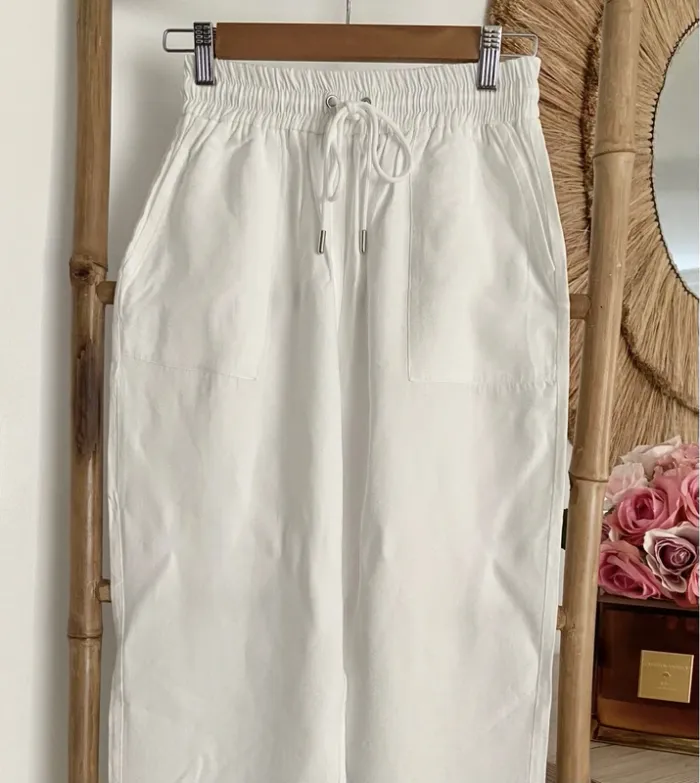 Pantalon blanc Zara