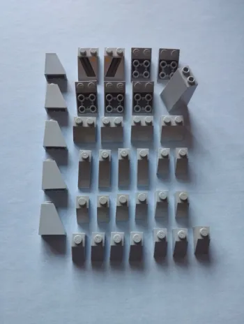 Lego n°197 gris clair