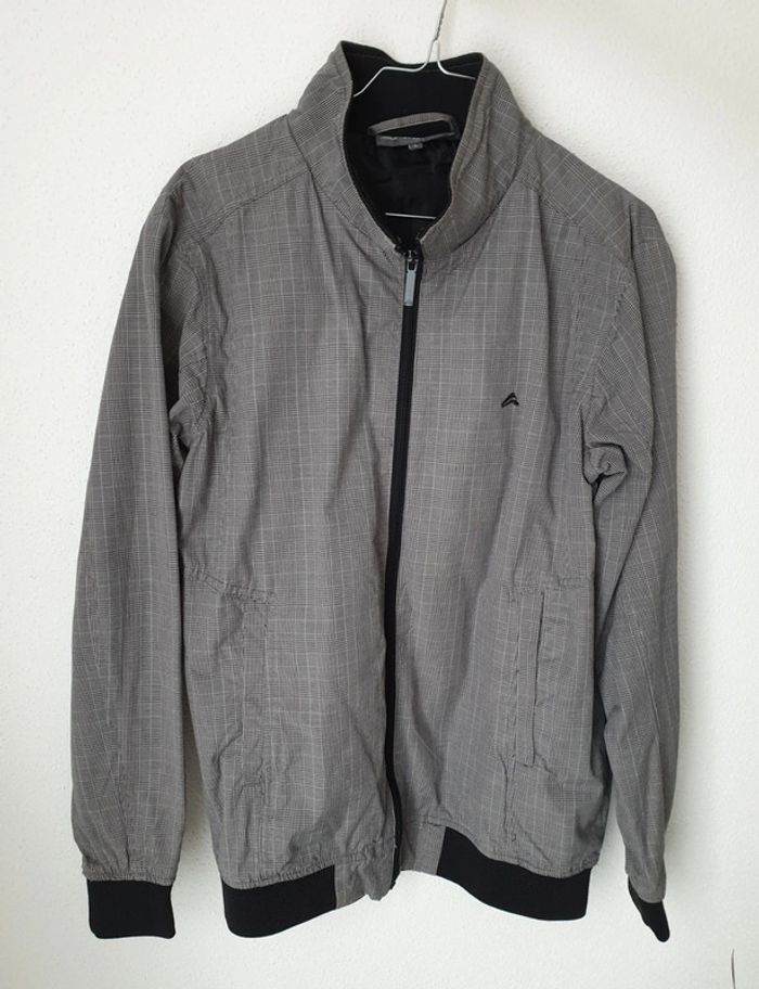 Veste sweat homme carreau