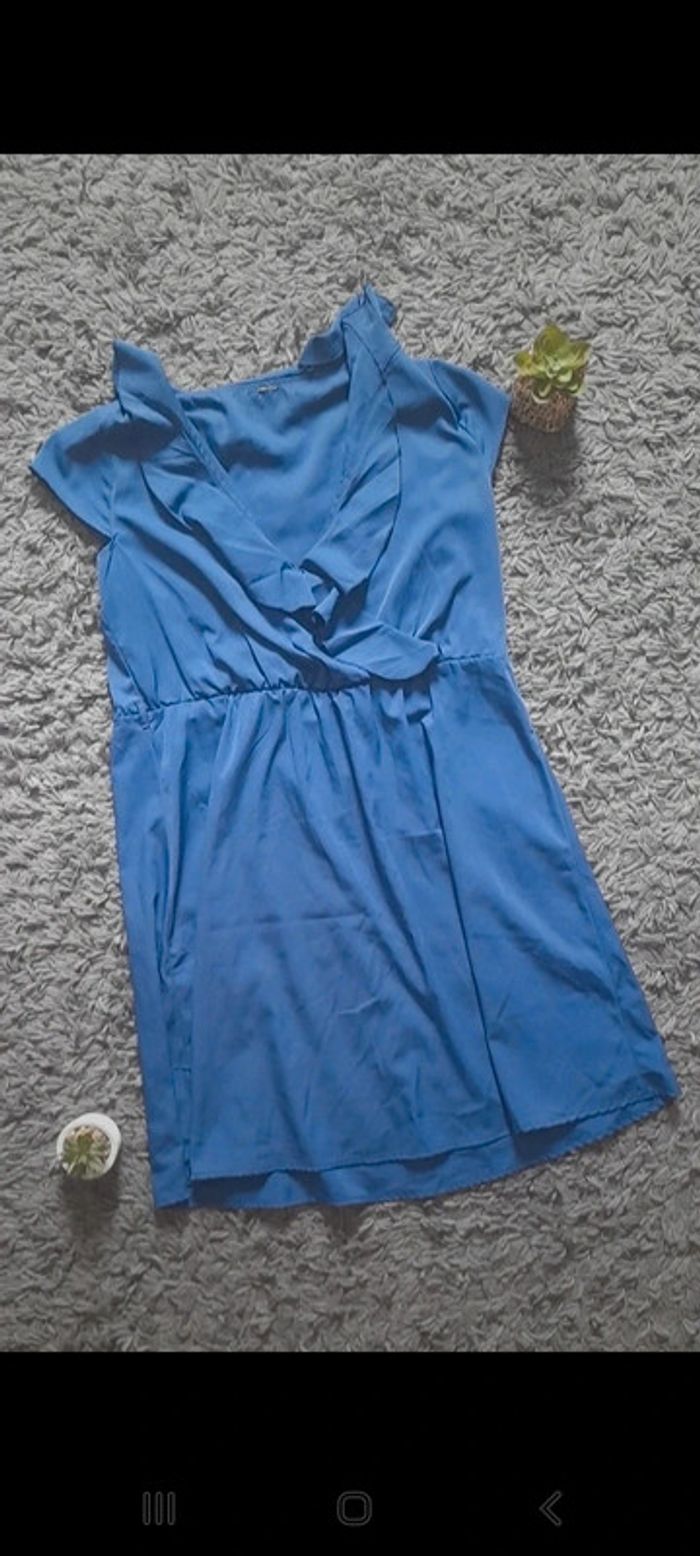 Robe fluide uni courte - photo numéro 3