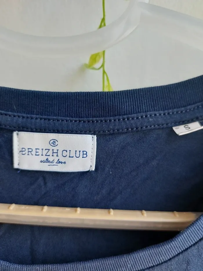T-shirt Breizh Club – S – Marine – État : Excellent - photo numéro 5