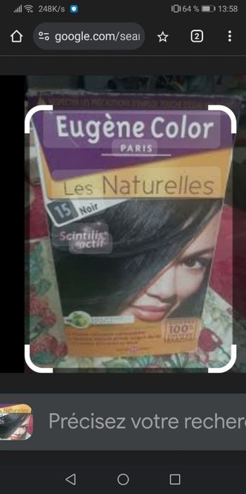 SHAMPOOING COLORANT NOIR NEUF