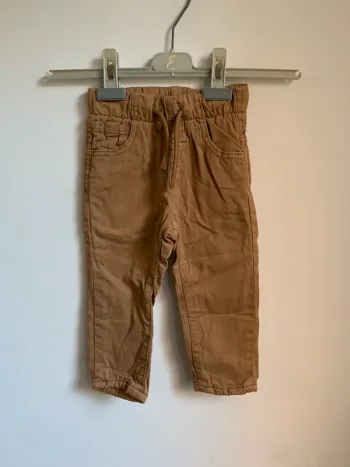 Pantalon camel – MO Kids – 9/12 mois – Neuf