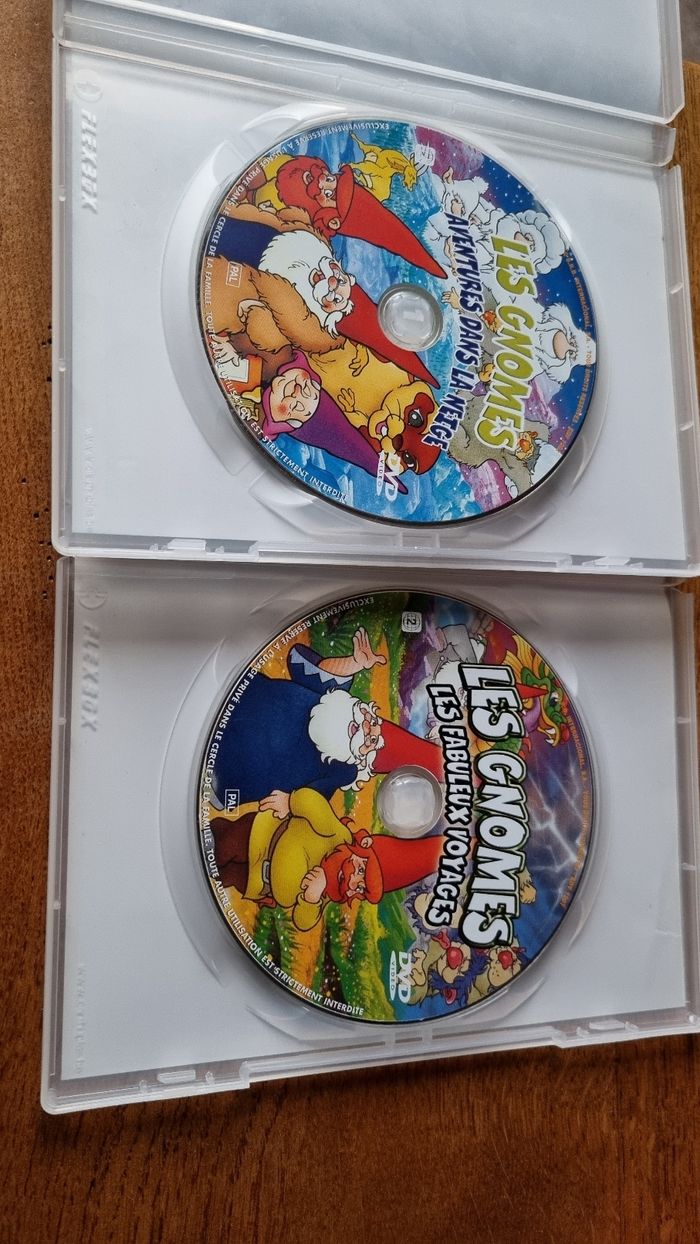 DVD les gnomes aventure dans la neige et les fabuleux voyages - photo numéro 3