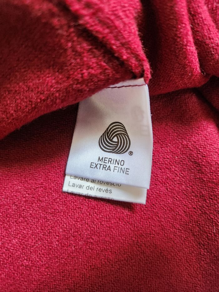 Pull en laine Lacoste made in France XL / XXL - photo numéro 6