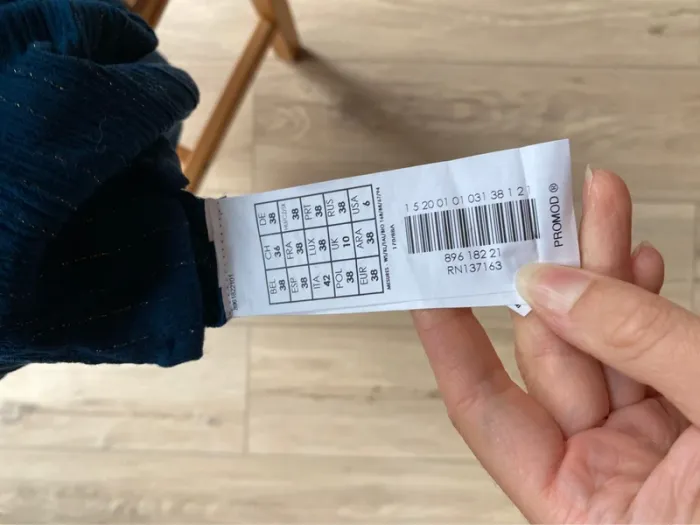 Robe Promod ample fils dorés - photo numéro 4