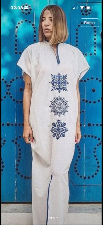 Caftan gandoura aid
