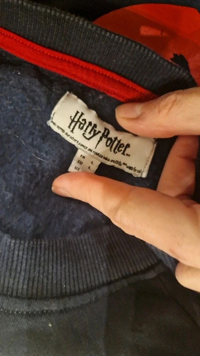 Sweat court bleu marine et rouge Gryffondor / Gryffindor Harry Potter 💫 Taille L - photo numéro 6