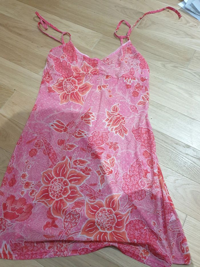 Nuisette transparente rose