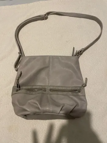 Sac à main beige