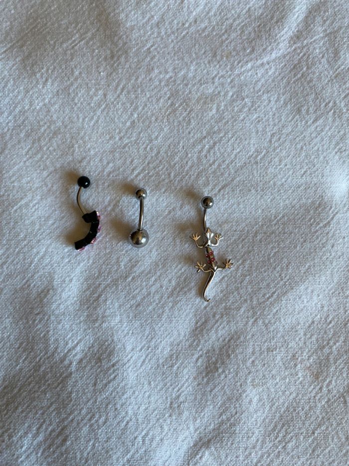 Piercings nombril en acier chirurgical - photo numéro 6