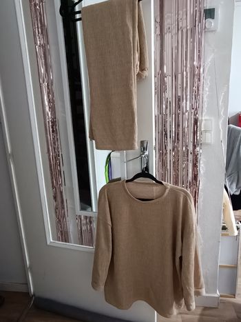 Ensemble hiver en maille 