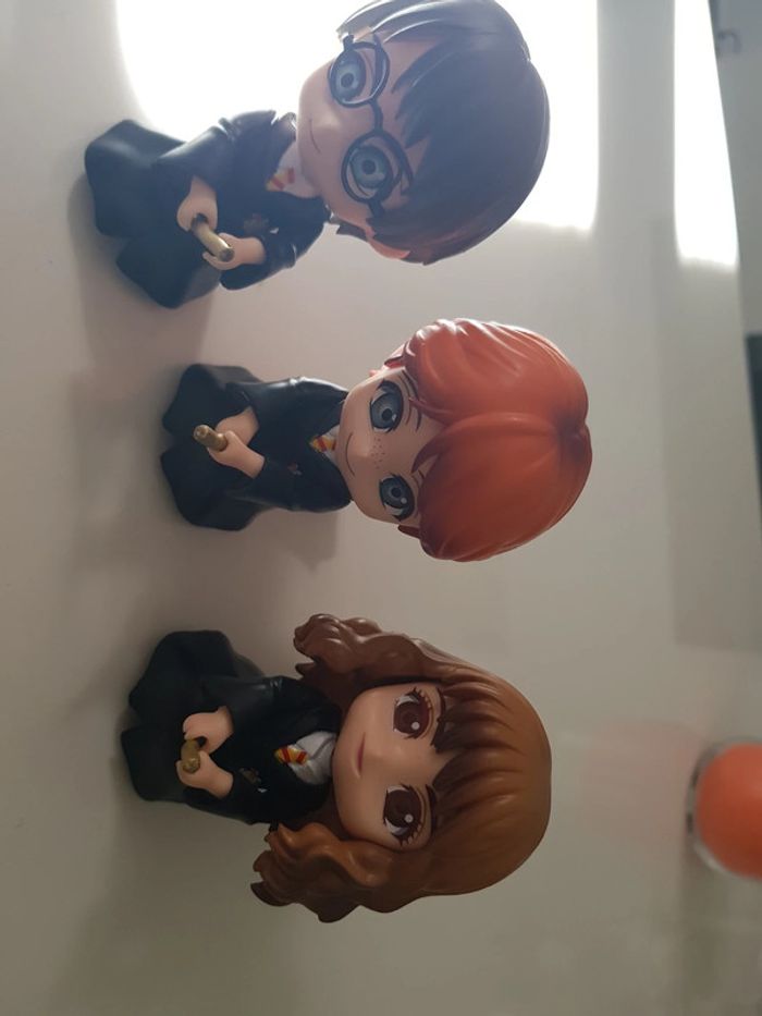 Lot 3 figurines Harry Potter sur leurs balais - photo numéro 5