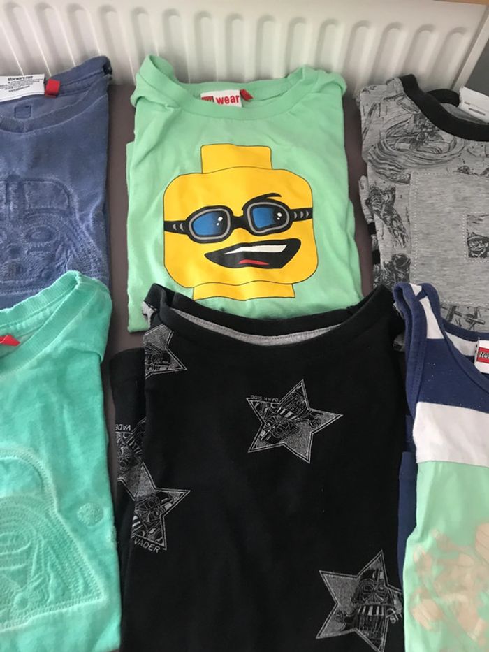 Lot 6 tee-shirts Lego 5 ans - photo numéro 3