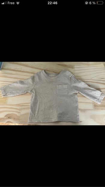 T shirt bébé 1 mois