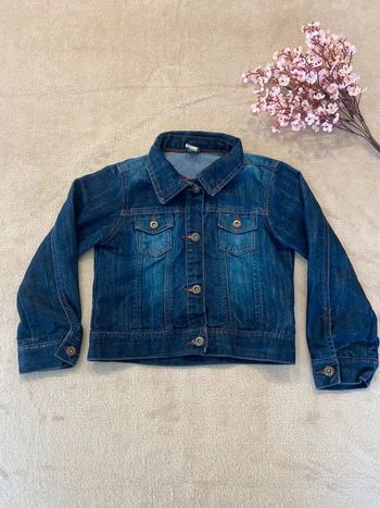 Veste en jean garçon fille 5 ans