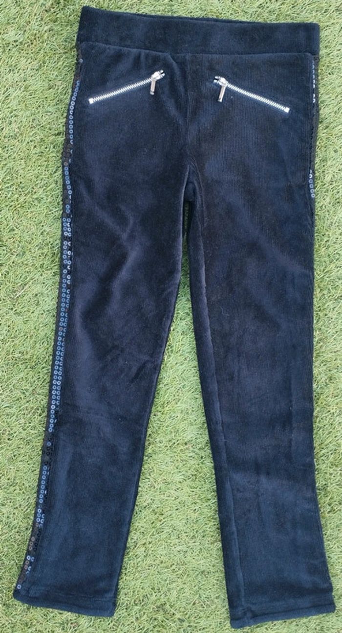 Beau pantalon en fin velours