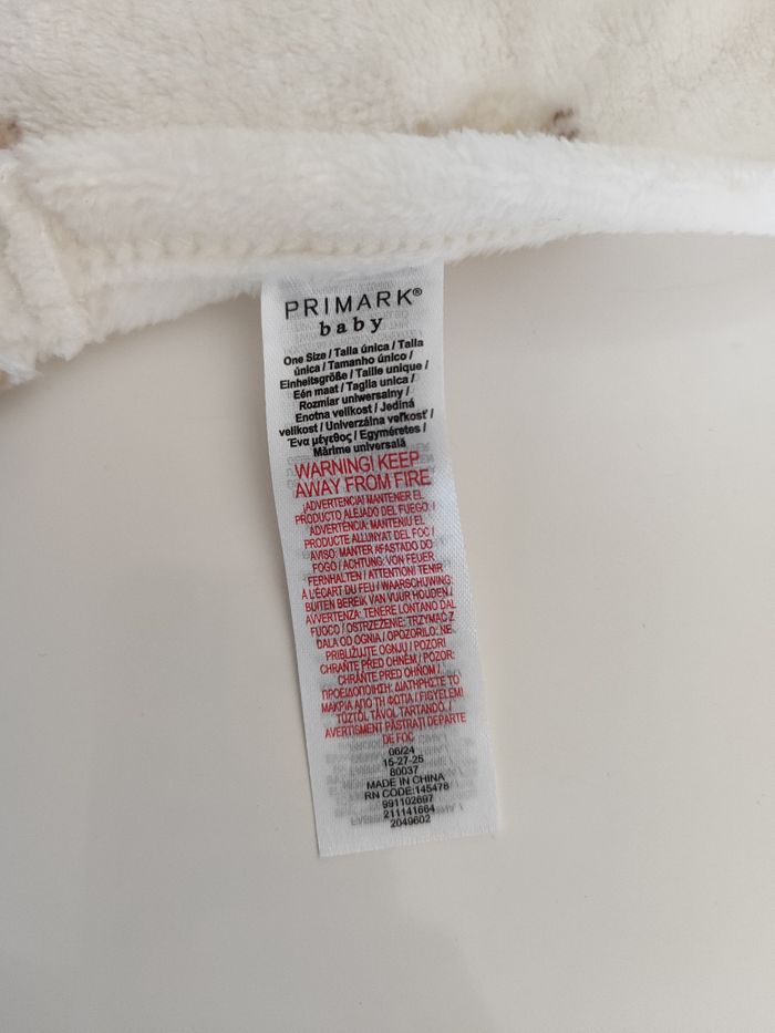 Doudou plat mouton primark - photo numéro 3