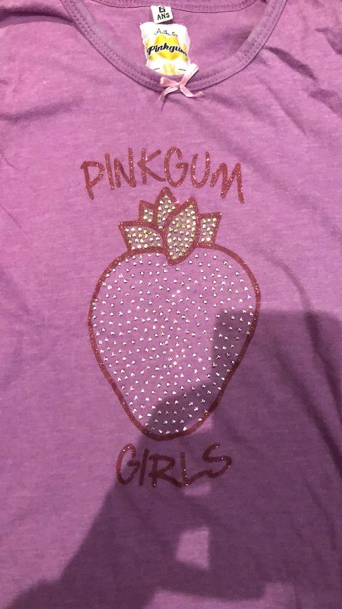 T-shirt fille 6 ans - photo numéro 2
