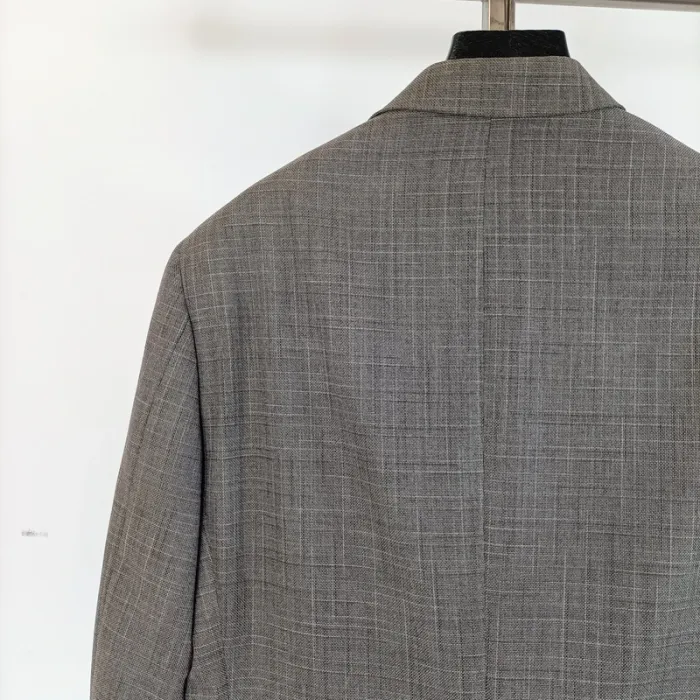 Veste Prince de Galles grise Wasa Reda - taille 52 A473 - photo numéro 10