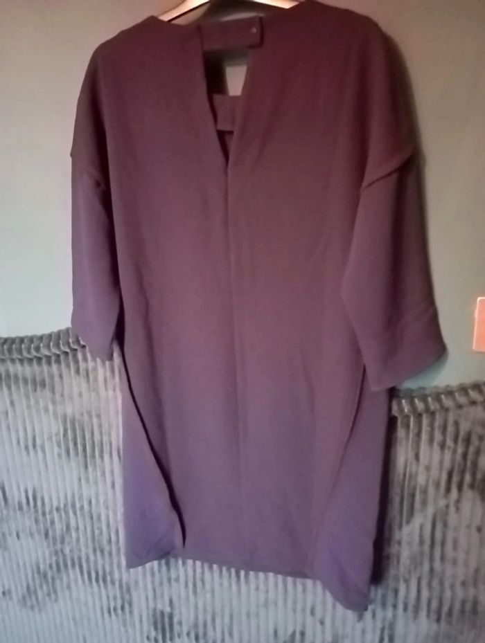 Robe midi maille fine marine - photo numéro 6