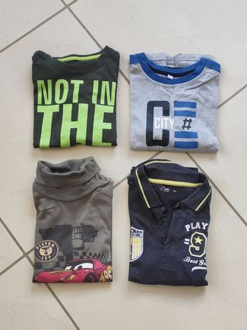 Lot de t-shirt manche longue