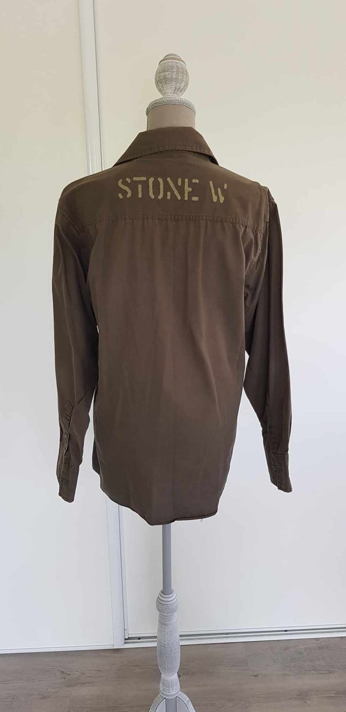 Chemise manches longues style militaire - photo numéro 3