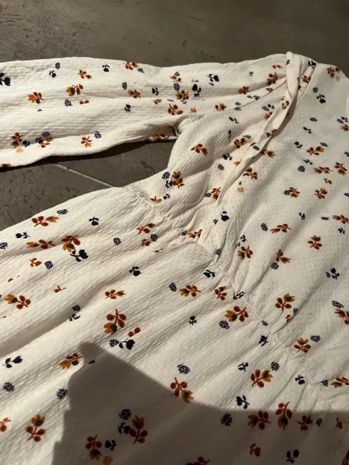 8 ans - robe légère lulu castagnette fleurie - photo numéro 2