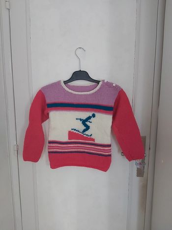 Pull skieur Taille 8 ans