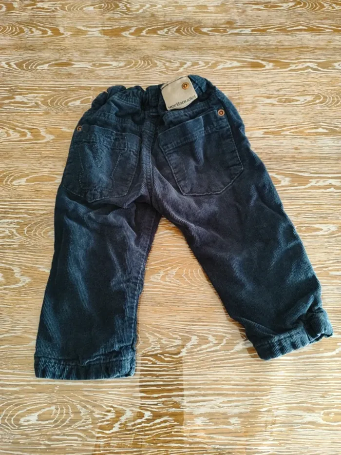 🍁 lots de 4 pantalons velours 9 mois🍁 - photo numéro 2