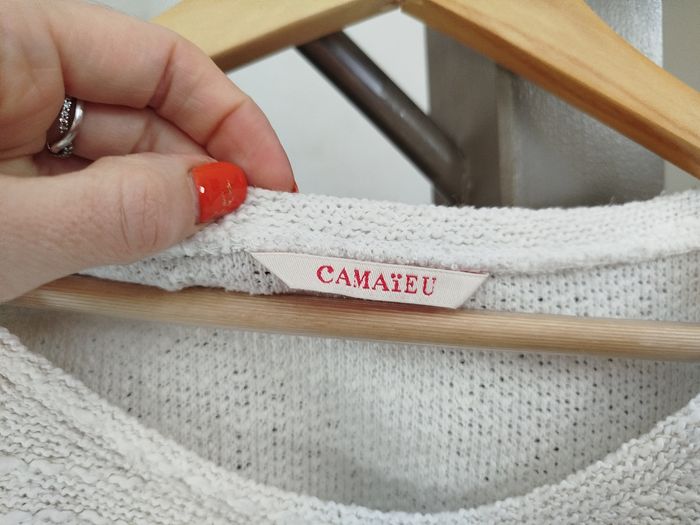 Pull blanc - photo numéro 5